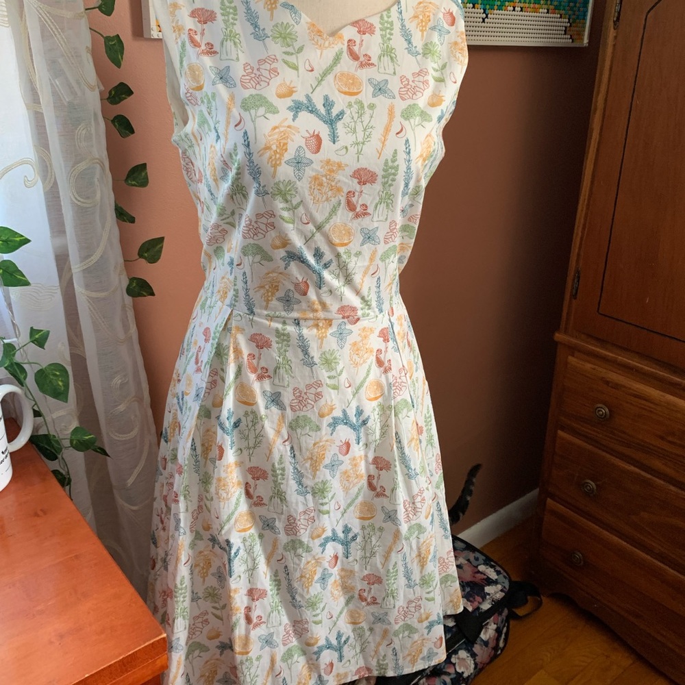 SM wardrobe fruits & herbs dress